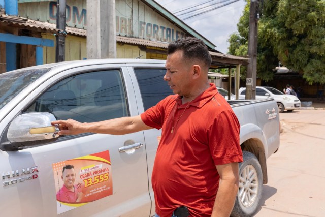 Candidato a vereador Ceará Piranha