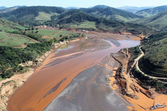 Hidrelétrica Risoleta Neves, do Consórcio Candonga (Vale e Cemig), em Mariana, Minas Gerais, Brasil