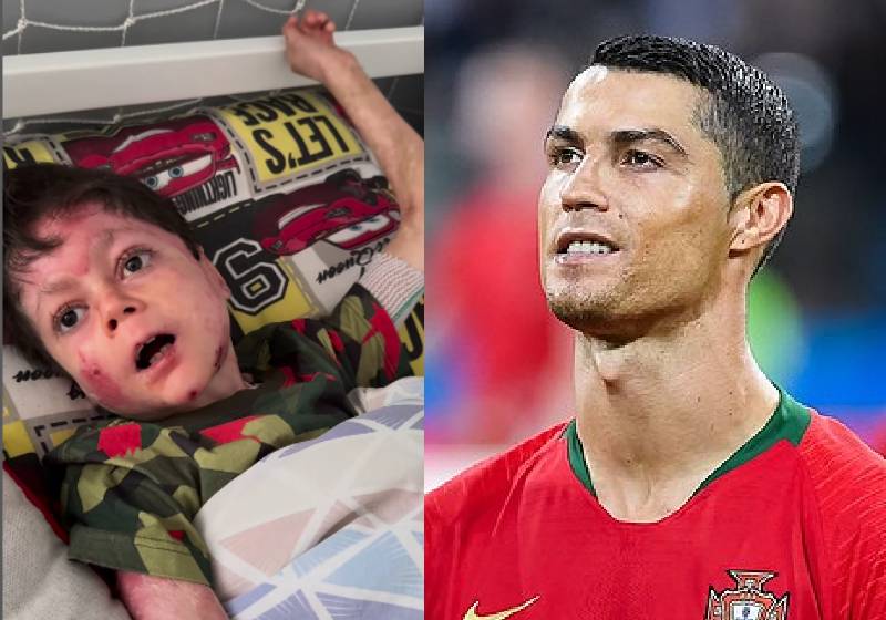 Fã de Cristiano Ronaldo, Gui Gandra, de 10 anos, é dos torcedores escolhidos pelo Prêmio Fan Award, e finalmente vai conhecedor o jogador. 