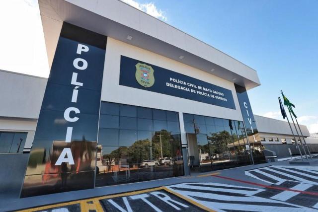 Fachada da Polícia Civil do Mato Grosso