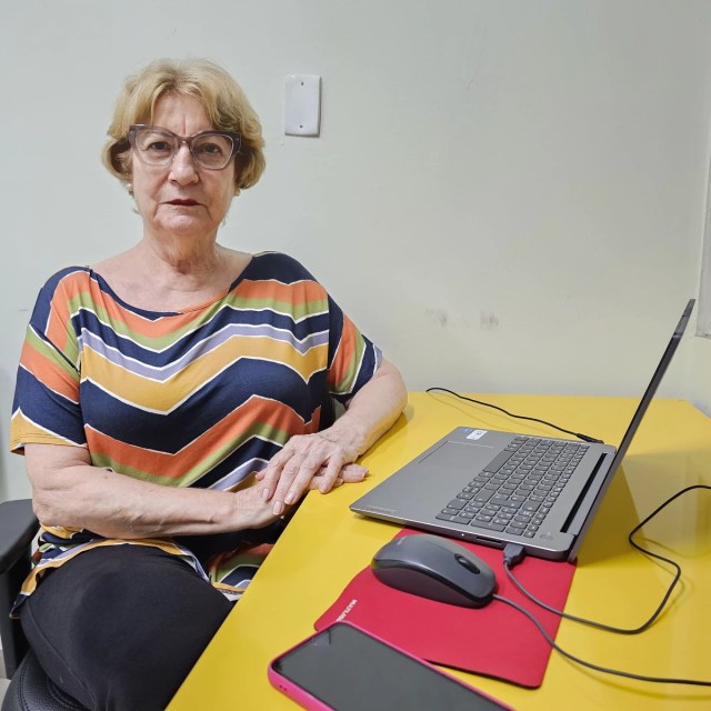 Vera Bertolini, professora aposentada da Universidade Federal do Mato Grosso