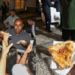 Lady Gaga compra pizzas para fãs acampados na porta do Copacabana Palace; que gentileza! Assista