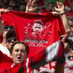 Homenagem sentida a Diogo Jota antes e durante o primeiro jogo do Liverpool
