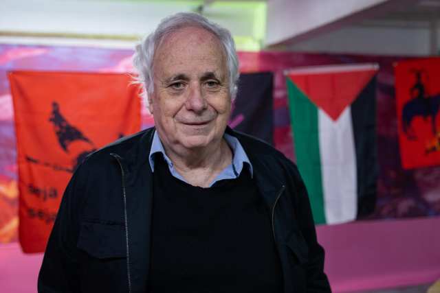O historiador Ilan Peppe em sua última agenda no Brasil na Flipei