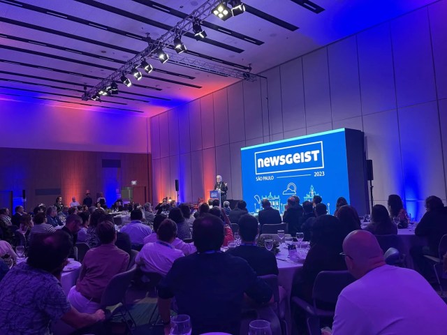 Newsgeist, conferência do Google em São Paulo, em 2023
