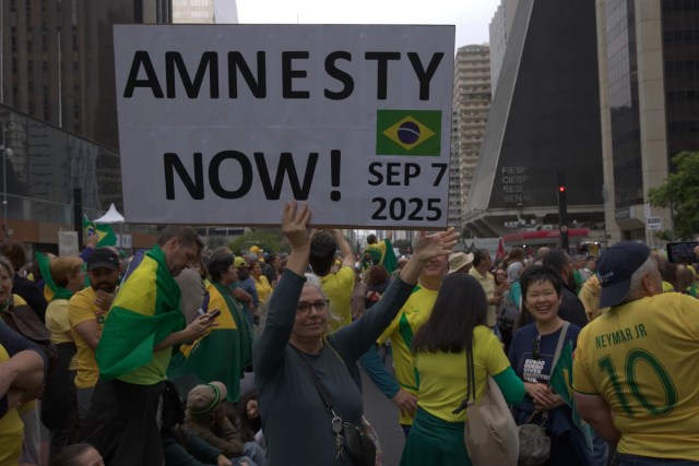 7 de setembro na Avenida Paulista, em São Paulo
